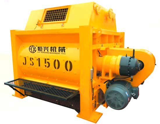 JS1500雙臥軸強(qiáng)制式攪拌機(jī)